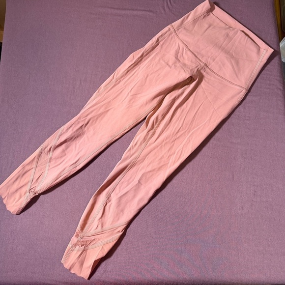 lululemon athletica Pants - Lululemon Wunder Under HR Crop 23" Scallop Full-On Luxtreme Spiced Chai - Size 0